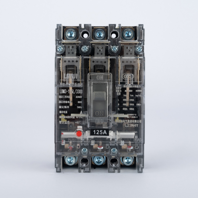 LBM3-125L-3300 transparent plastic-case circuit breaker